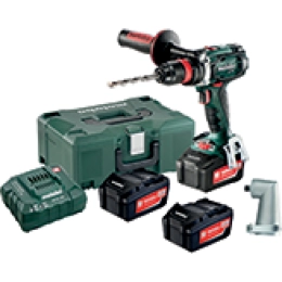 Akku-Bohrschrauber, METABO - BS 18 LTX BL Quick, Set