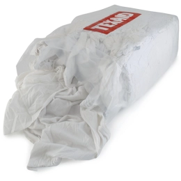 Textile Putzlappen, weiss, 10 kg