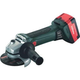 Akku-Winkelschleifer, METABO - W 18 LTX 125, Set