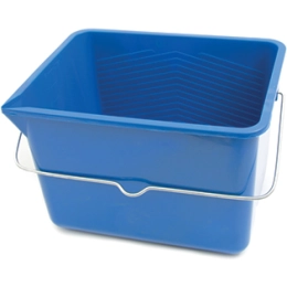 Farbrollereimer rechteckig, blau, 8 Liter